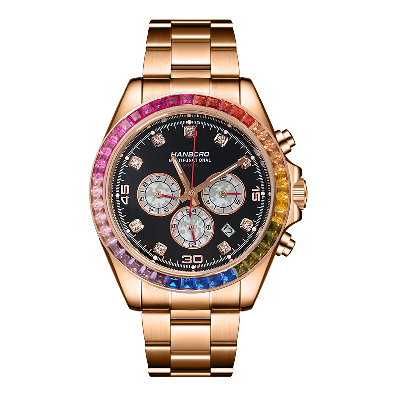 HANBORO Men Automatic Watch 42 - Omega Watch Constellation review and price