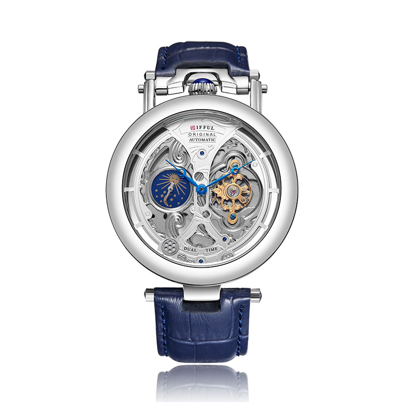 DIFFUL Luxury Big Skeleton Dia - Omega Watch Constellation review and price