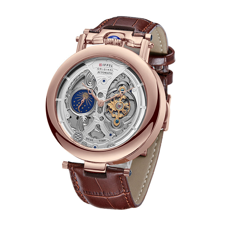DIFFUL Luxury Big Skeleton Dia - Omega Watch Constellation review and price