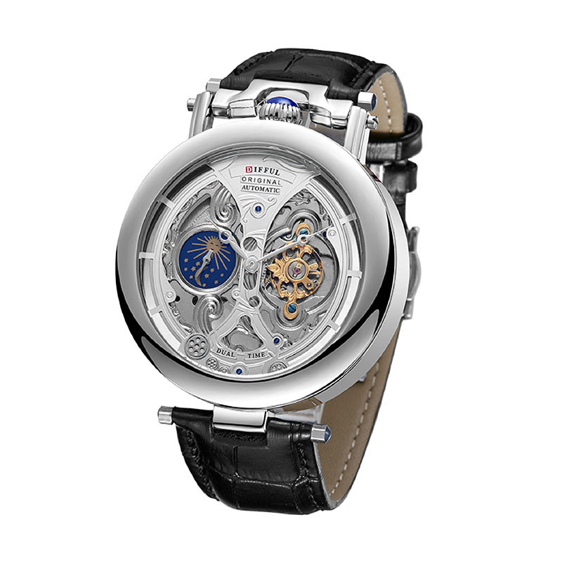DIFFUL Luxury Big Skeleton Dia - Omega Watch Constellation review and price