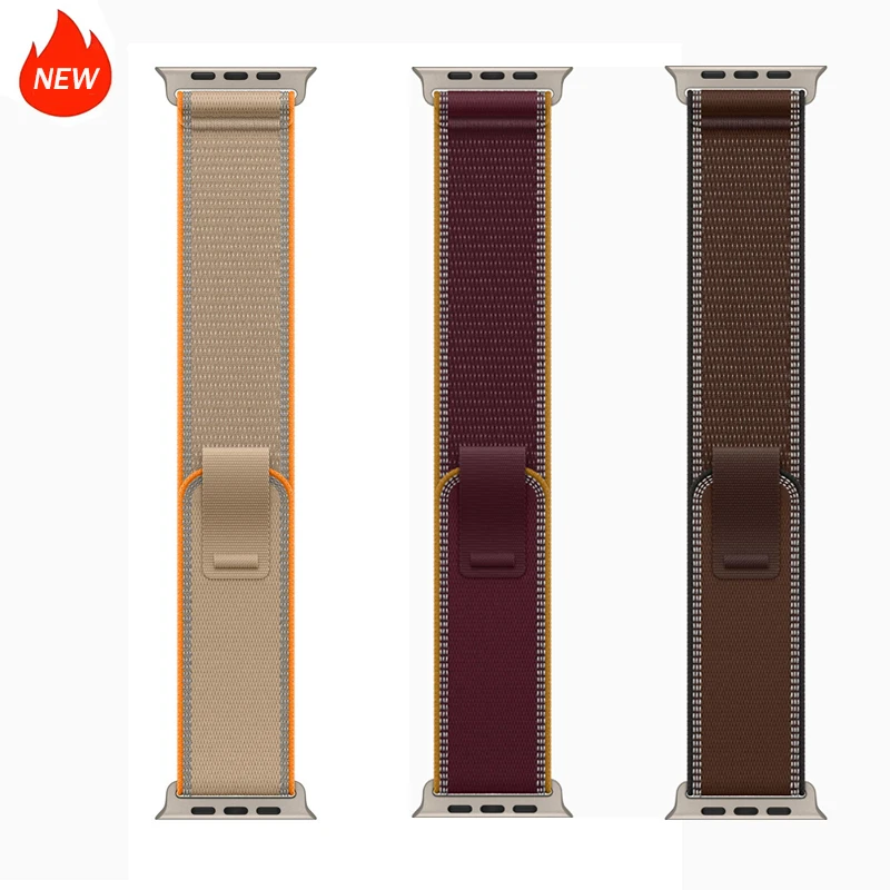 Alpine Loop NEW Burgundy Nylon - Sport Loop Velcro review and price