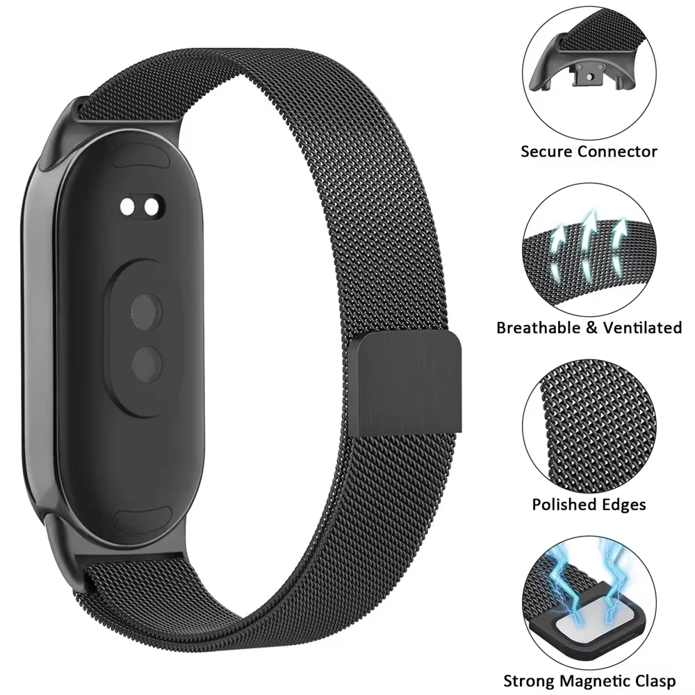 Metal Milanese Loop Strap For  - Milanese Loop Magnetic review and price