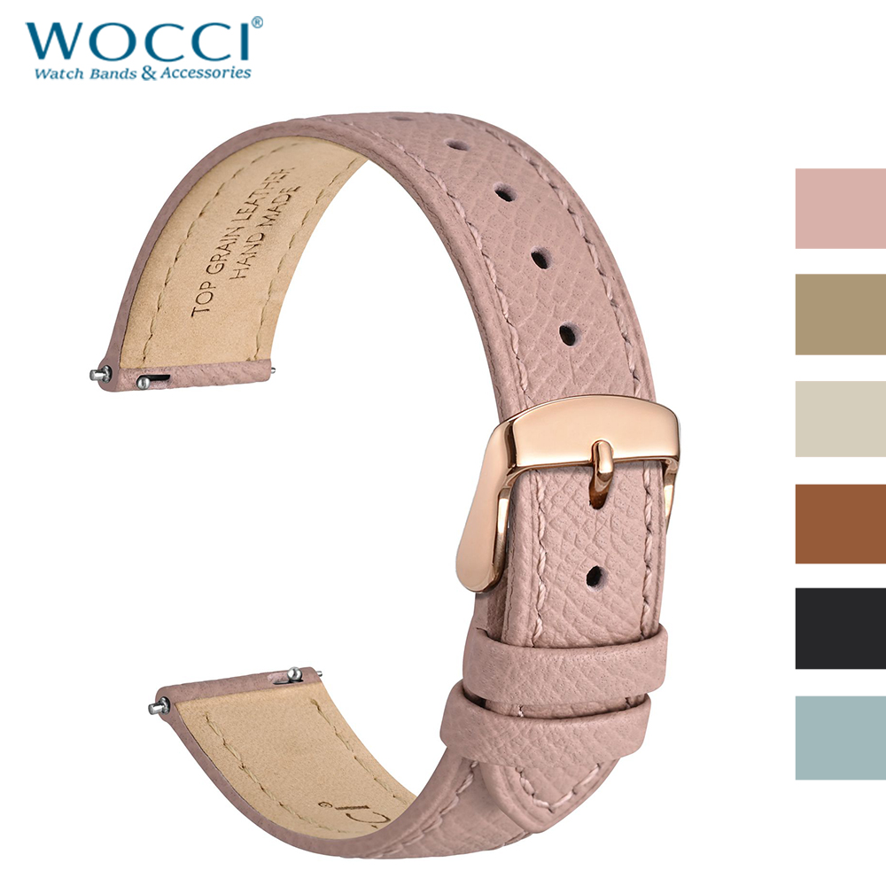 WOCCI Top Grain Leather Watch  - Suede Strap Watch review and price