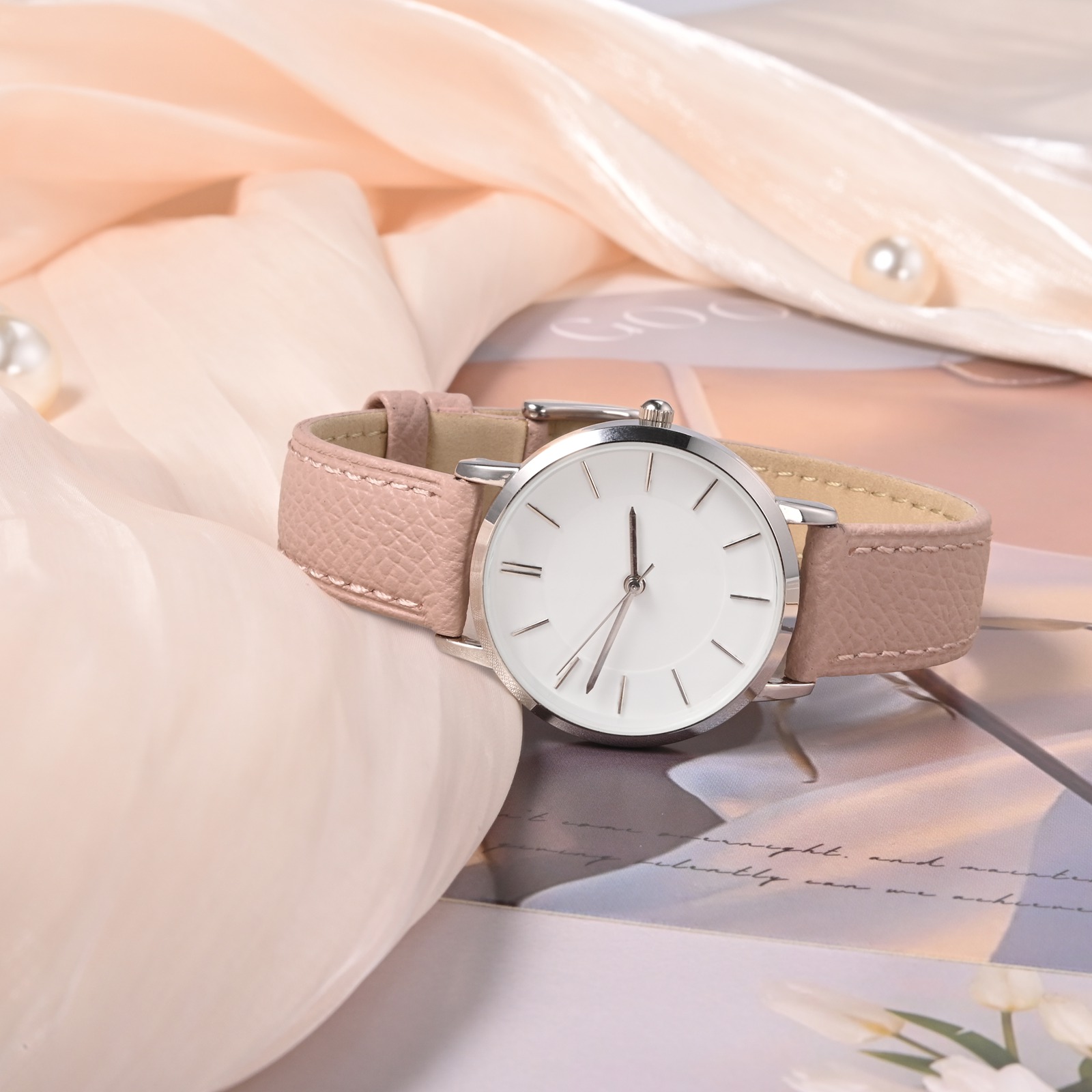 WOCCI Top Grain Leather Watch  - Suede Strap Watch review and price