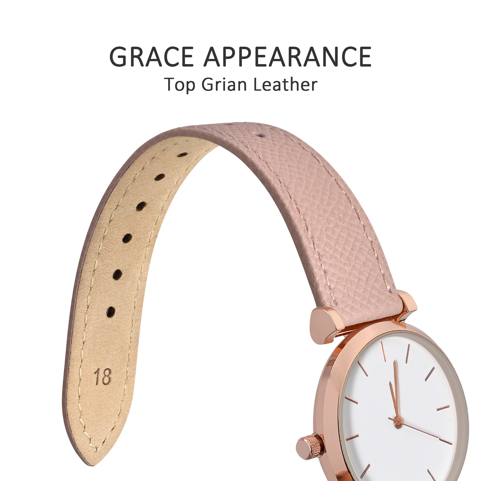 WOCCI Top Grain Leather Watch  - Suede Strap Watch review and price