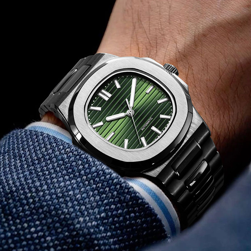 MACARLON 43mm Nautilus Style A - Patek Philippe Watch Nautilus review and price